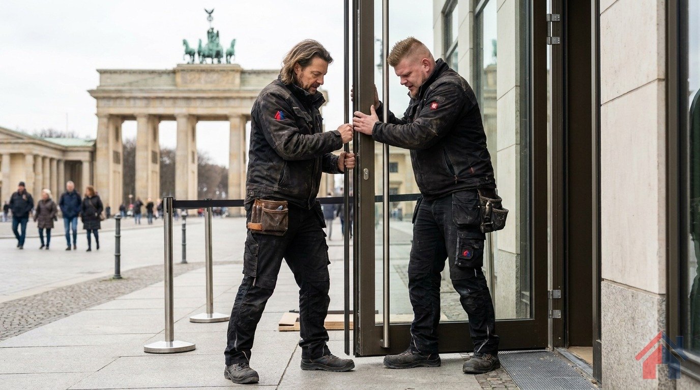 Montageteam Marx Berlin — Einblick in die Arbeit