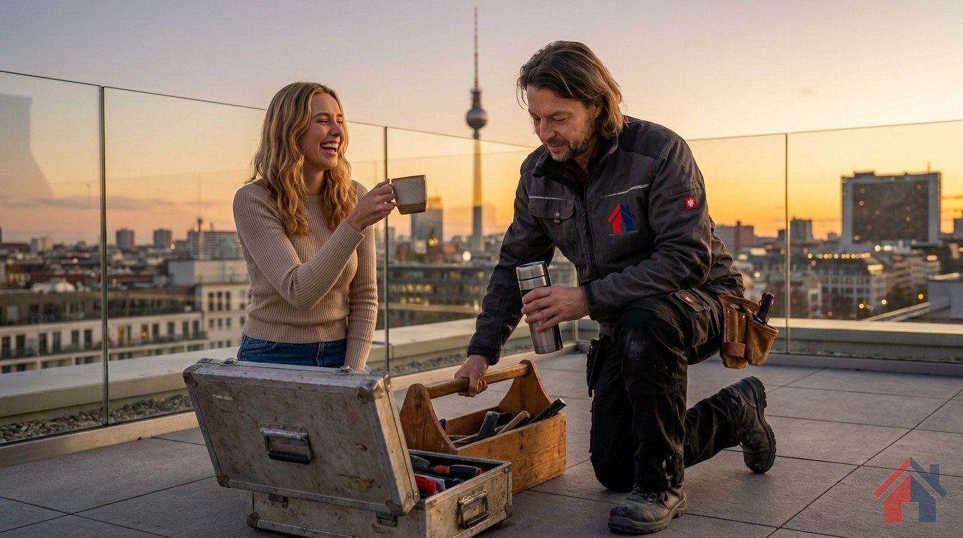 Kindergarten-Dach: Wenn Baustellen eskalieren — Montageteam Marx Berlin