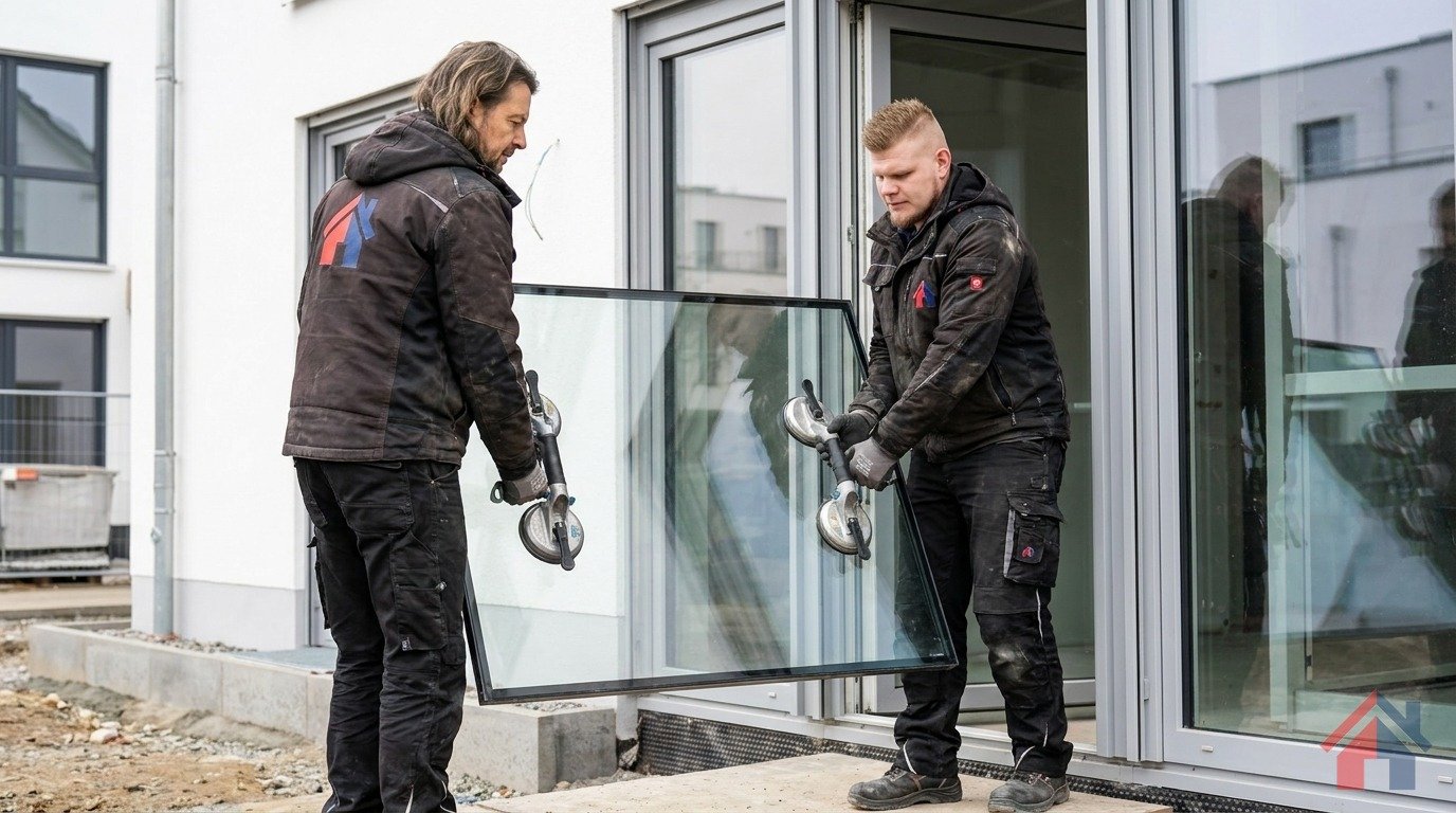 KI im Handwerk: Produktiver trotz Fachkräftemangel — Montageteam Marx Berlin