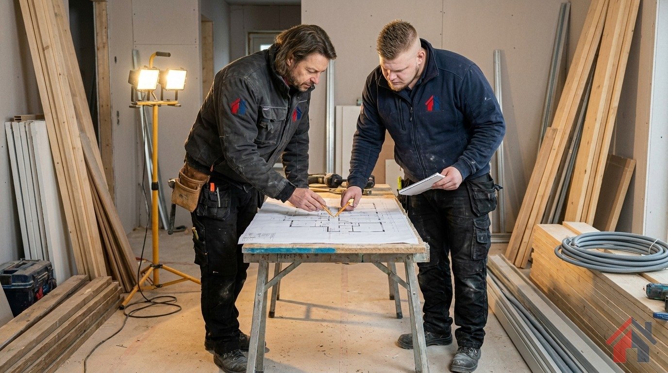 Montageteam Marx Berlin — Einblick in die Arbeit