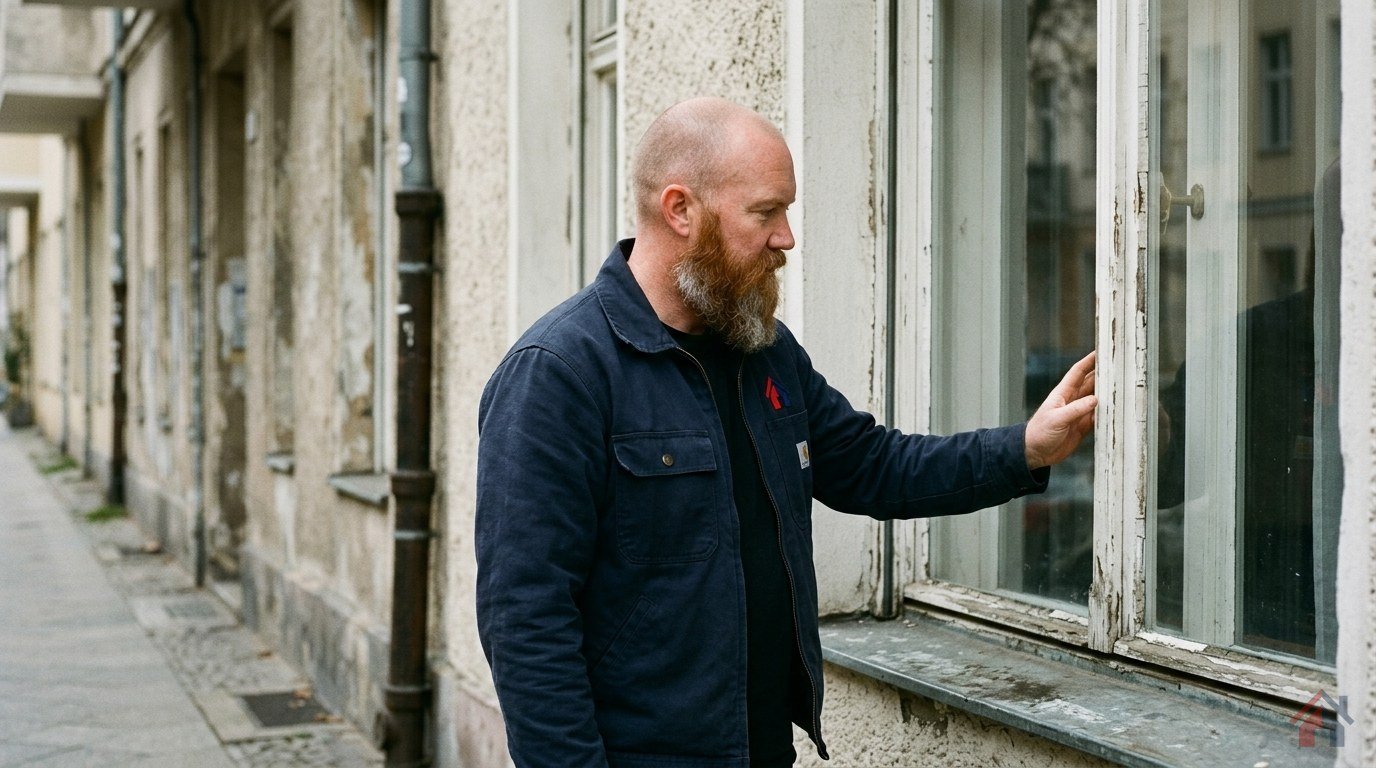 KI-generiert: Einbruchschutz am Fenster: Welche Nachrüstung zählt, Montageteam Marx Berlin