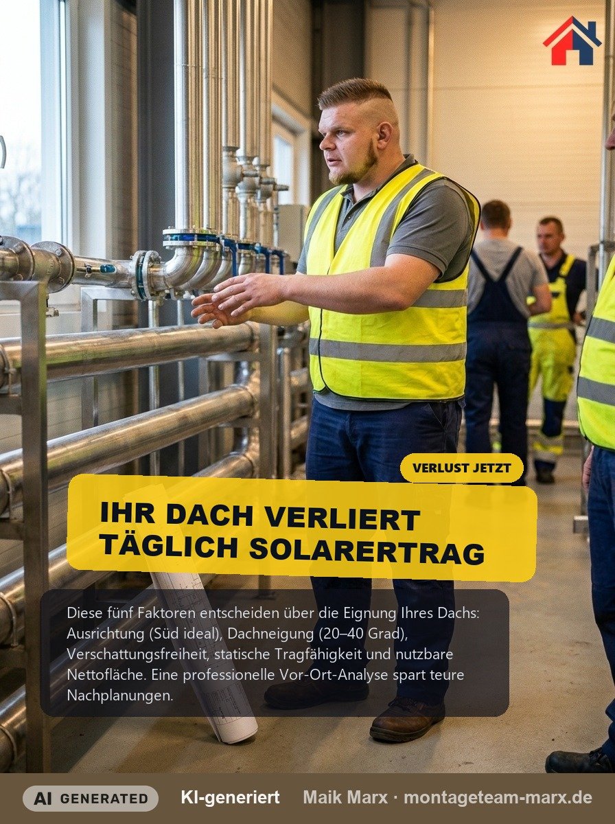 Dacheignung für PV: 5 Faktoren, die über Ihre Anlage entscheiden