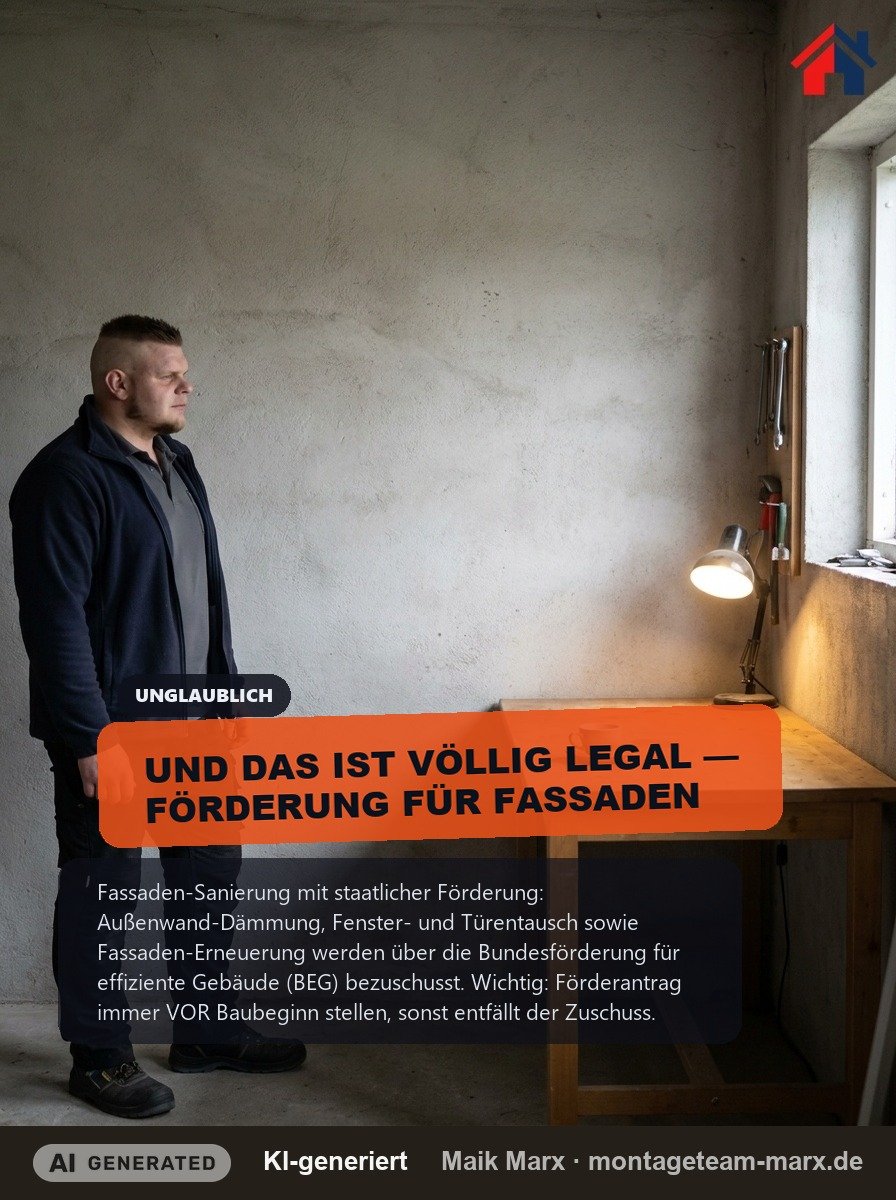 Fassaden-Sanierung: So sichern Sie sich Fördergelder