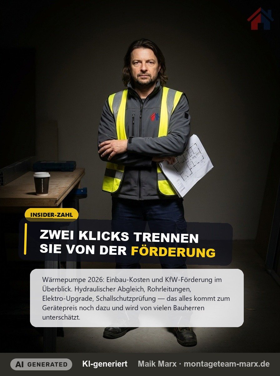 Wärmepumpe 2026: Was der Einbau wirklich bringt