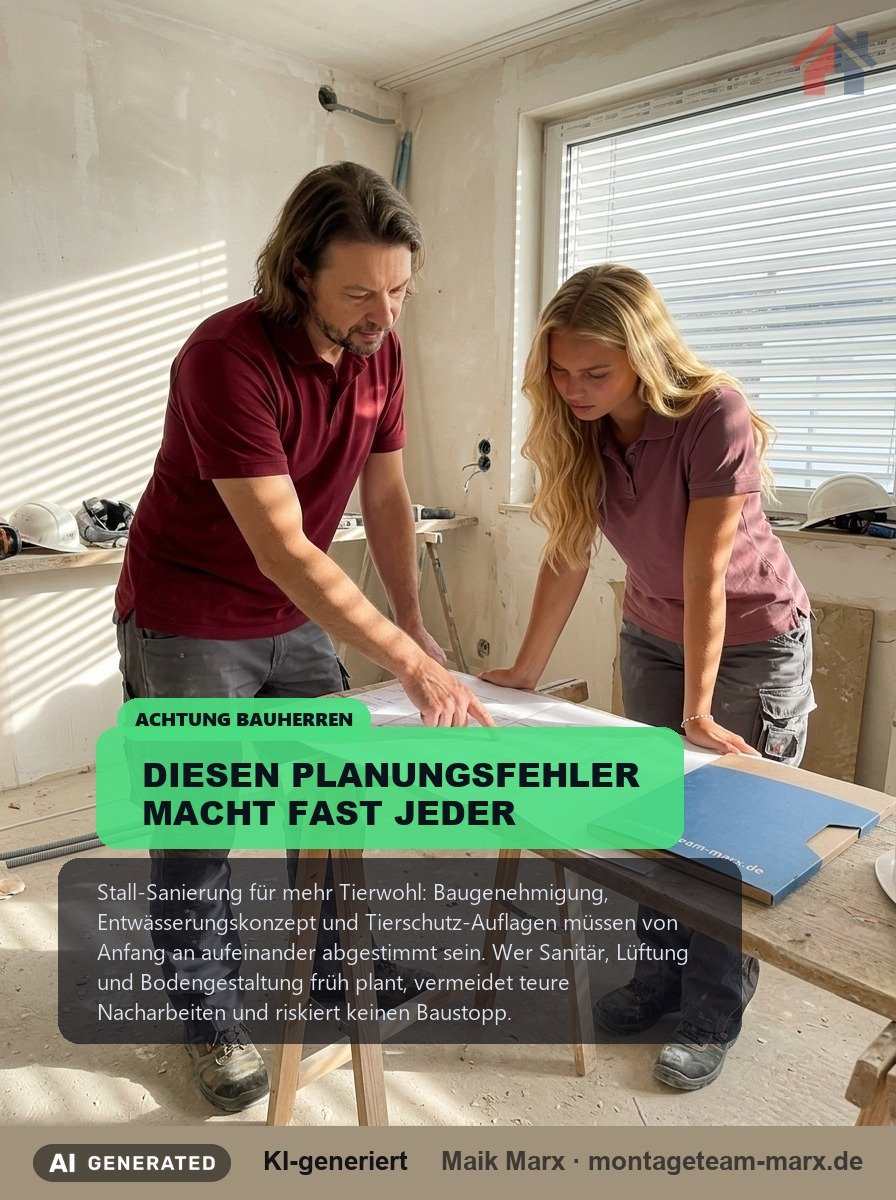 Stall-Sanierung & Tierwohl: Was Bauherren jetzt wissen müssen