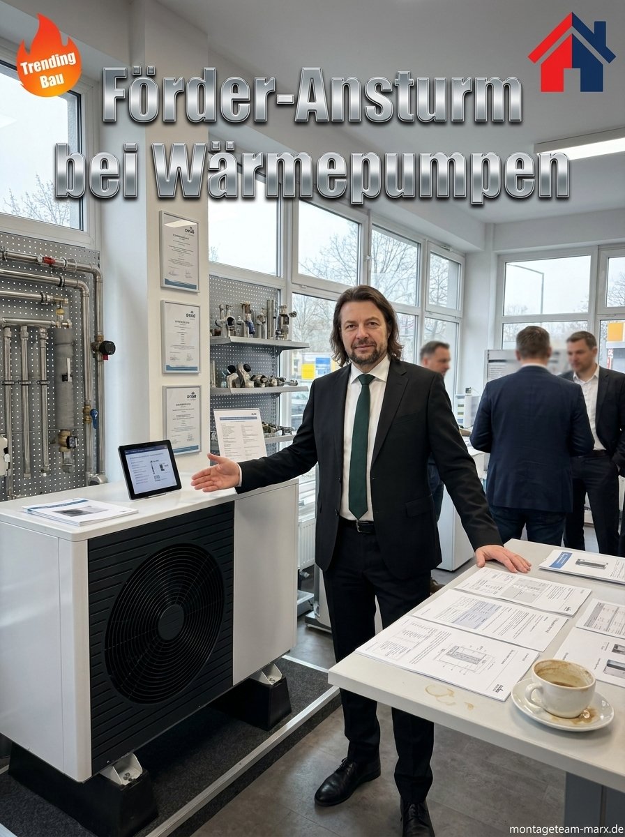 Wärmepumpen-Förderung 2026 erreicht Rekordnachfrage - Jetzt bis zu 70% Zuschuss sichern