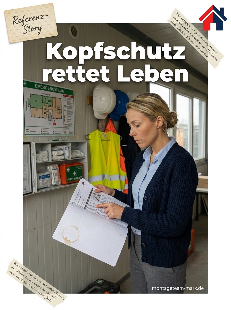 DGUV Vorschrift 38: Kopfschutz-Pflicht auf der Baustelle
