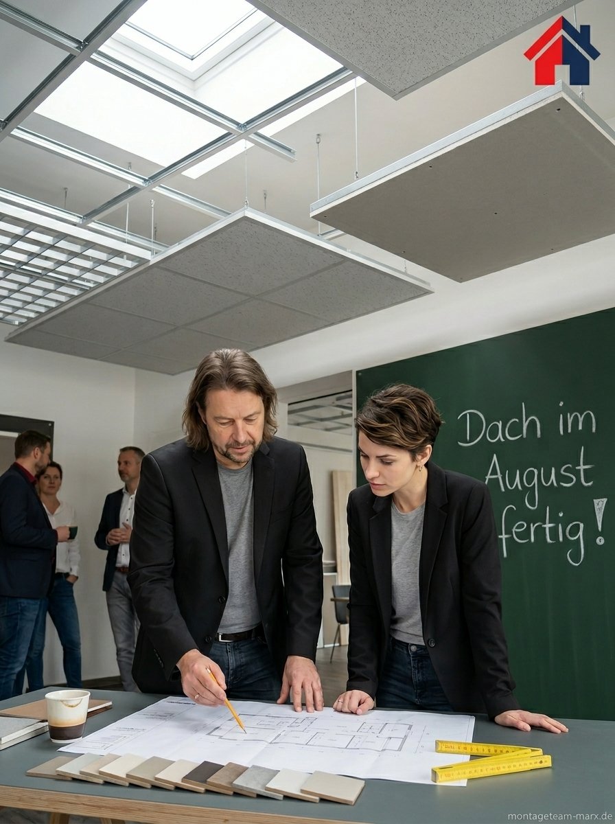 Dachsanierung Grundschule: Im August läuft alles
