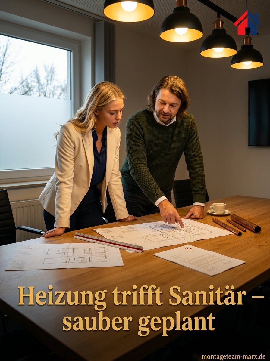 Heizung & Sanitär: Schnittstellen sauber geplant