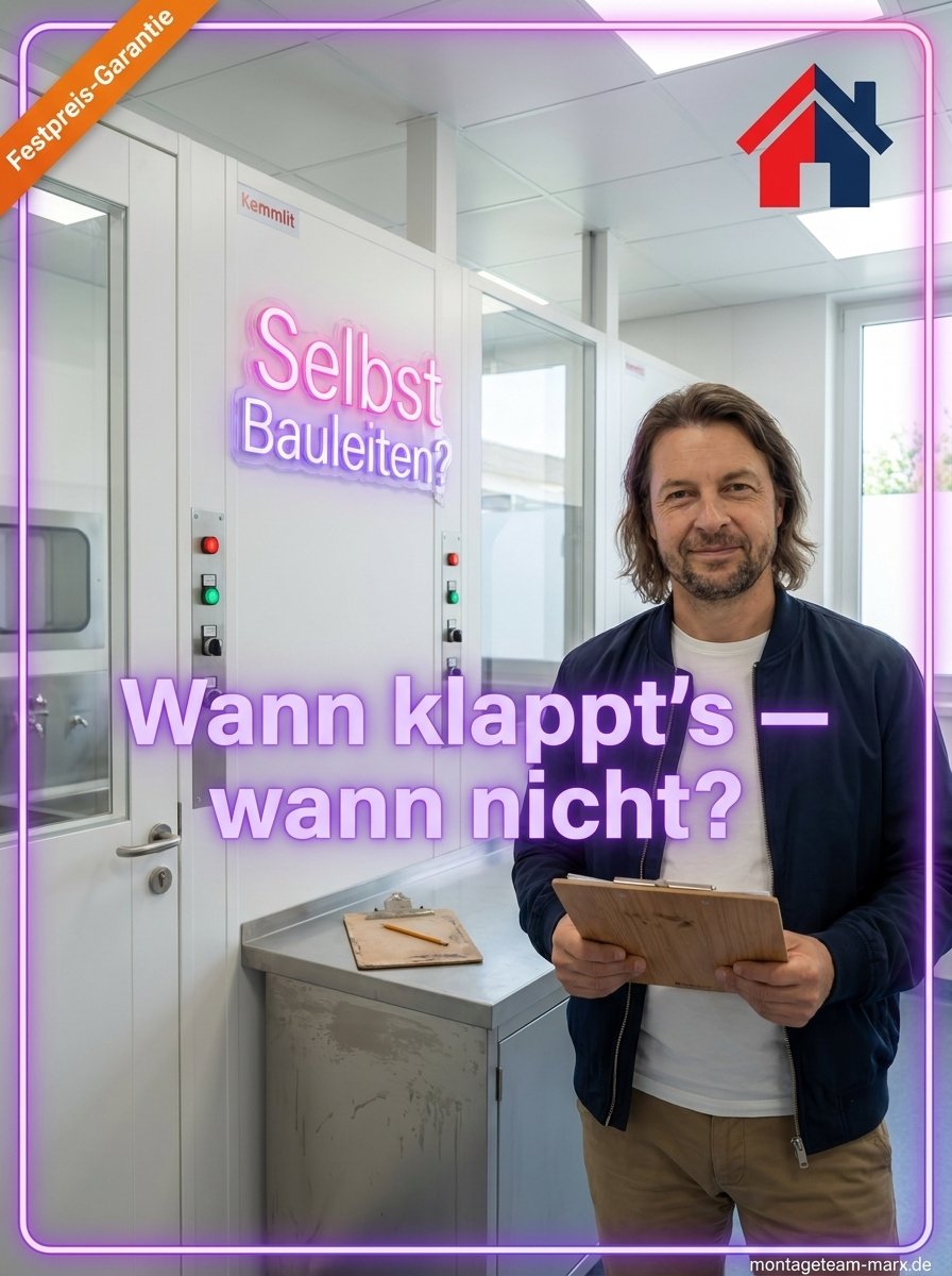 Bauleitung selbst übernehmen: Wann ja, wann nein?