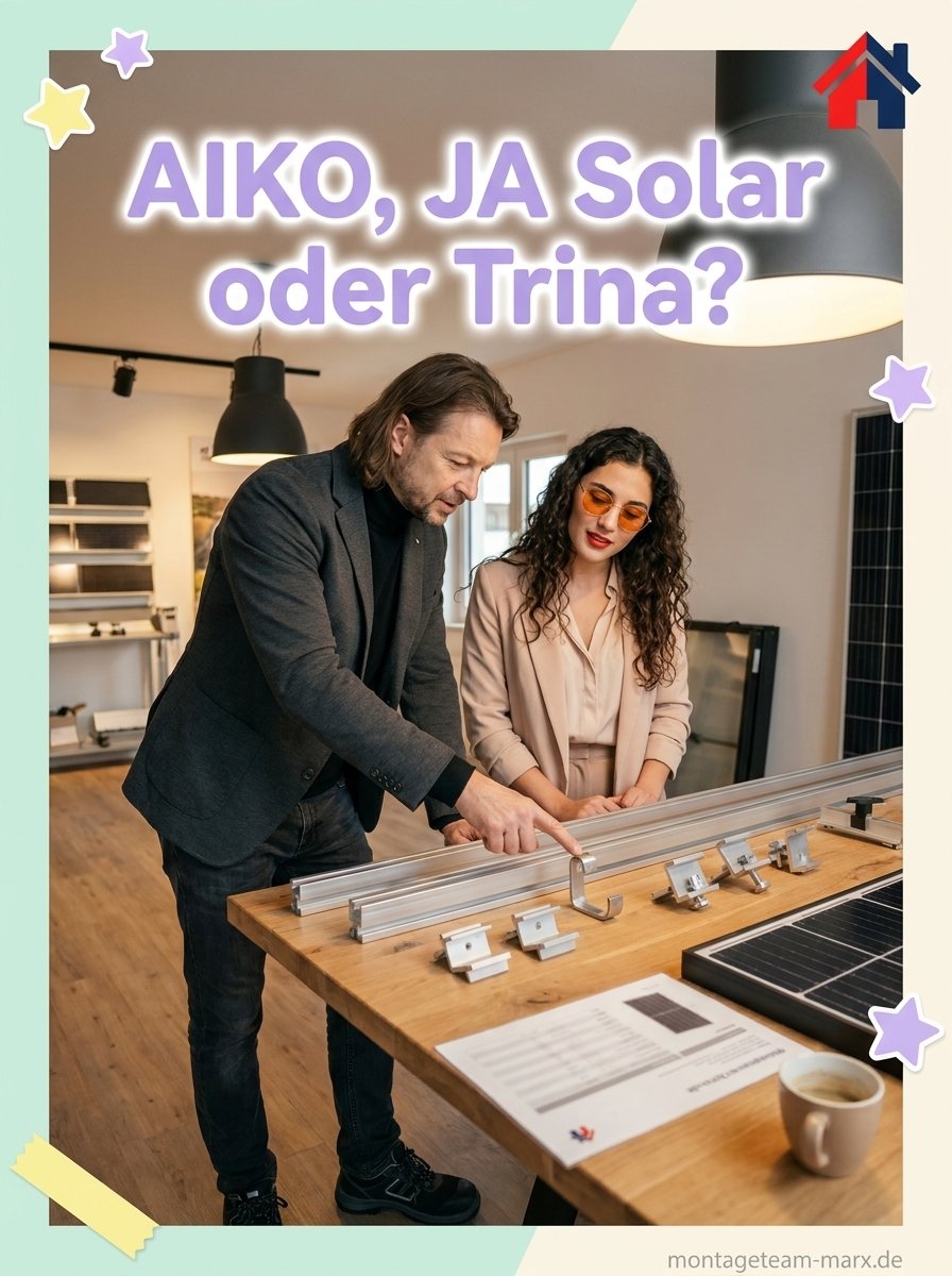 AIKO, JA Solar oder Trina Solar – welches Solarmodul gehört auf Ihr Dach?