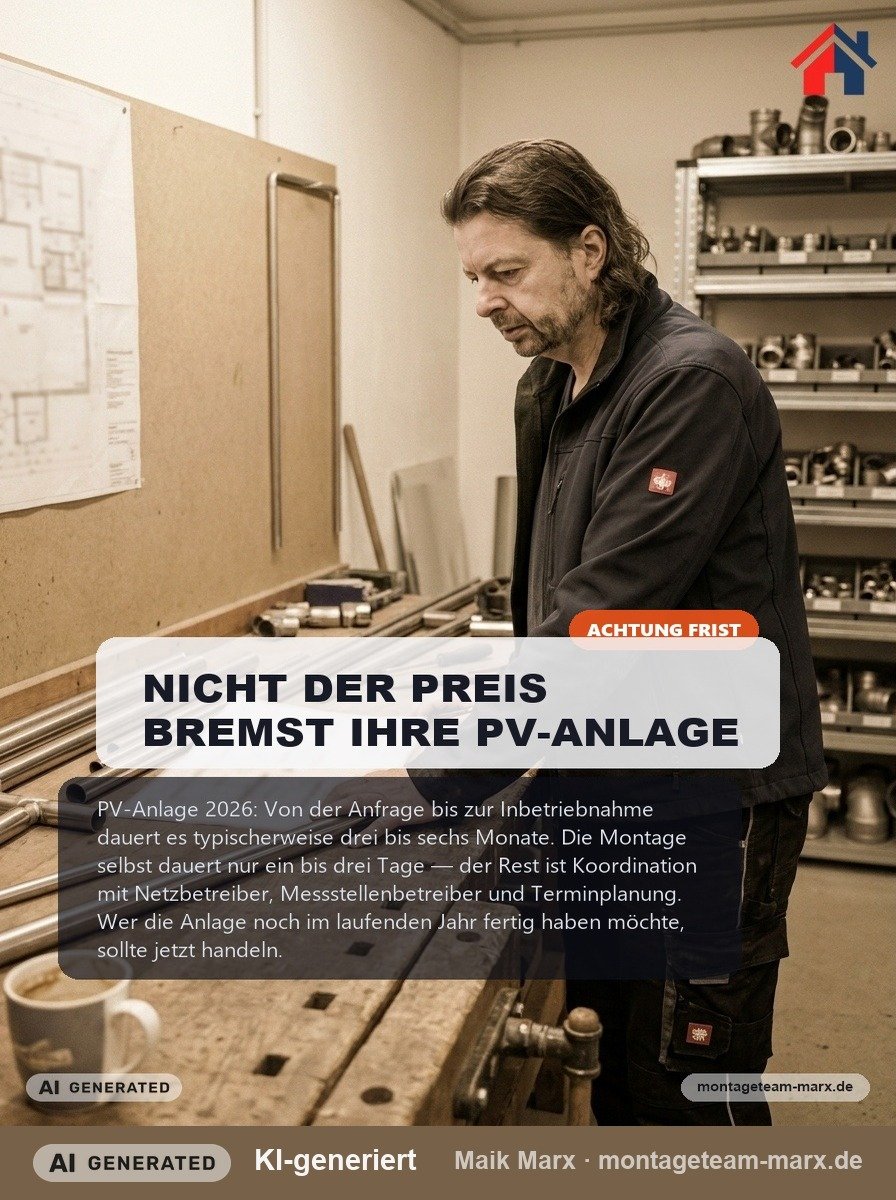 PV-Lieferzeit 2026: Jetzt bestellen oder zu spät?